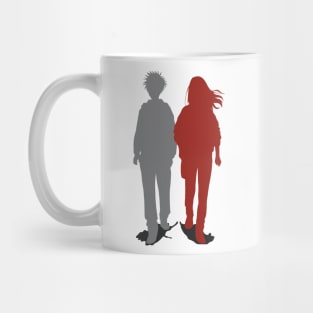 Heavenly Delusion or Tengoku Daimakyou minimalistic anime character Kiruko and Maru Mug